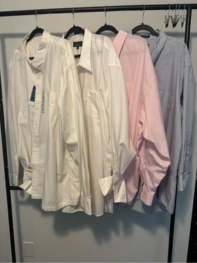FOUR Men’s Dress Shirts